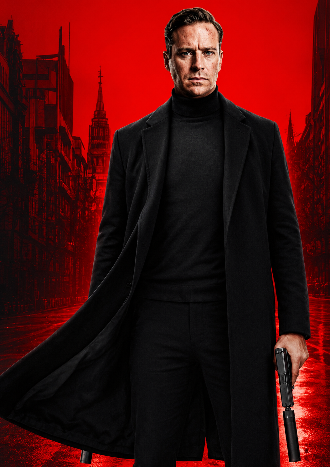 Armie Hammer Citizen Vigilante Sanders Coat - Image 1